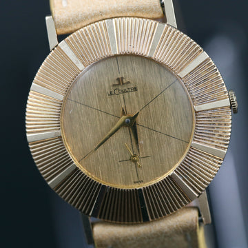 Lecoultre Disco Volante – 10K gold filled – 1960’s - Serviced