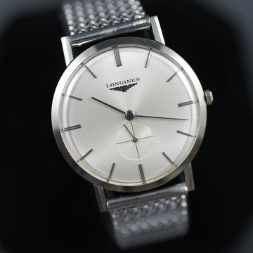 Longines Calatrava style with Cal Longines 19.4 in 14K WG – 1966 - Serviced