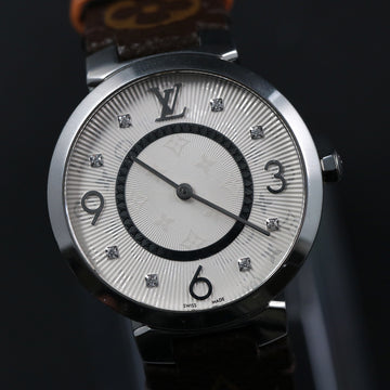 Louis Vuitton Tambour Monogram Q13MJ – Quartz – 33mm - Box