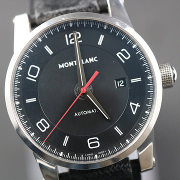 Montblanc Timewalker 7285 automatic in stainless steel – Full Set