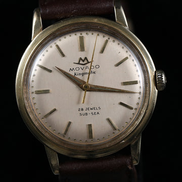 Movado Kingmatic Sub Sea – Ref 40531 - Cal 531 - 14K YG – 1960’s - Serviced
