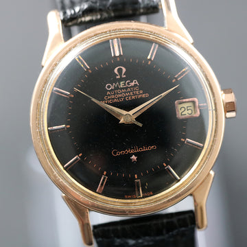 Omega Constellation Pie Pan automatic chronometer in SS/RG Cap with Cal. 561 from 1966