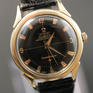 Omega Constellation Pie Pan automatic chronometre in SS and gold with Cal. 354 from 1954 - Serviced.