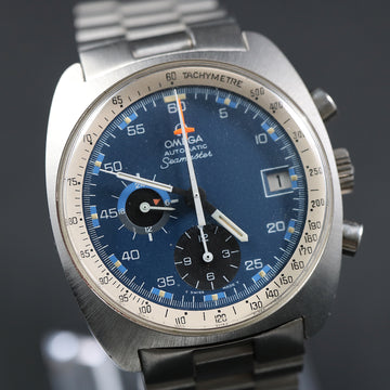 Omega Seamaster automatic chronograph reference 176.007 from 1970 with caliber 1040