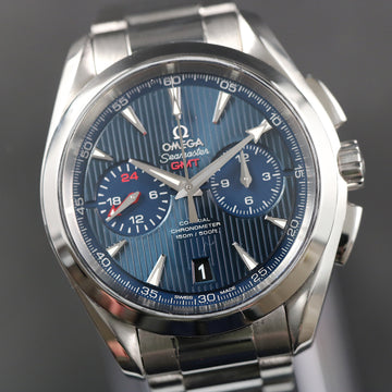 Omega Seamaster Aqua Terra GMT Co-Axial - Ref 21110435203001 – 03/2016 – Mint - Full set