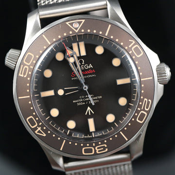Omega Seamaster Diver 300M – James Bond 007- No Time To Die - Ref 21090422001001- Full Set - Mint