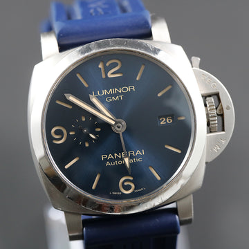 Panerai Luminor GMT – PAM 01033 – 2020 – Blue dial – SS – Full Set