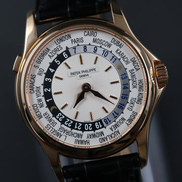 Patek Philippe World Time 5110R – NOS - 18K RG - Cal 240 HU – Full Set