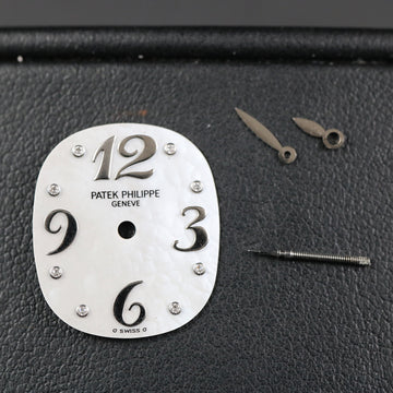 Patek Philippe Ellipse diamond MOP dial with hands in 18K WG