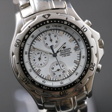 Pryngeps Skorpion CR773/M chronograph in SS with quartz movt