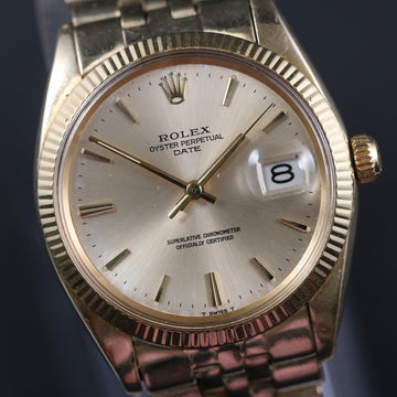 Rolex Oyster Perpetual Date 14K YG - Ref 1503 - Cal 1570 – 1968 - Serviced