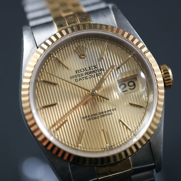 Rolex Oyster Perpetual Datejust SS and gold – Ref 16233 – 1995 – Full Set