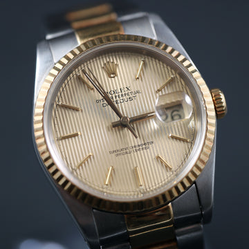 Rolex Oyster Perpetual Datejust SS and gold – Ref 16233 – 1990