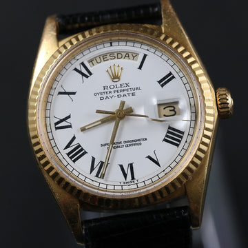 Rolex Oyster Perpetual Day Date President Ref 1803 in 18K YG - Buckley dial – 1968 - Serviced