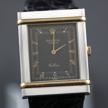 Rolex Cellini 18K white and yellow gold -413789 -1990’s – Cal 1601