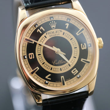 Rolex Cellini Danaos XL - 18K YG -Ref 4243-8 - Caliber 1602- Fully serviced