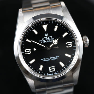 Rolex Oyster Perpetual Explorer with ref 14270 in SS from 1996 – Full Set – 1 owner