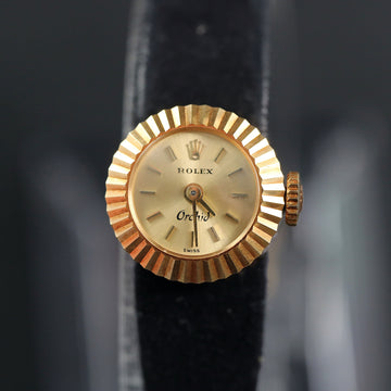 Rolex with Ref 2059 Orchid Cameleon in 18K YG - Cal 1400 – 1973 – Full Set