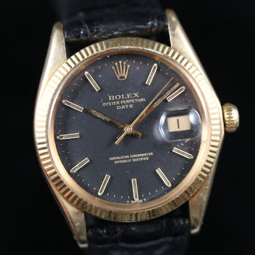 Rolex Oyster Perpetual Date 14K YG - Ref 1503 - Cal 1570 – 1970 - Serviced