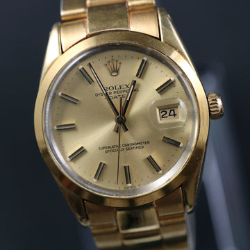 Rolex Oyster Perpetual Date Gold Plated - Ref 15505 - Cal 3035 – 1984