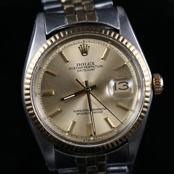 Rolex Oyster Perpetual Datejust SS/Gold – Ref 1601 – 1974 – 1 owner