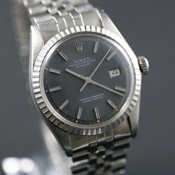 Rolex Oyster Perpetual Datejust 1603 – Grey Sigma dial - Cal 1570 – SS -1974 -