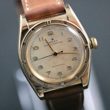 Rolex Oyster Perpetual Chronometer Ref 3372 in rose gold from 1946