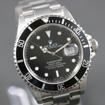 Rolex Oyster Perpetual Date Submariner 16610 with caliber 3135 from 2003 – Full Set