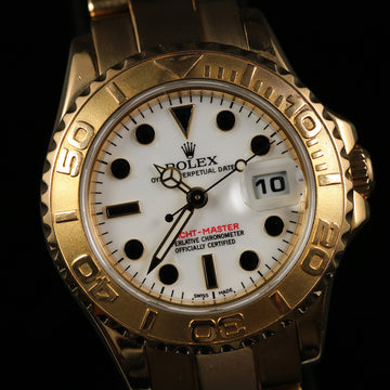 Rolex Oyster Perpetual Date Yacht Master – Ref 169628 – 18K YG – 29mm
