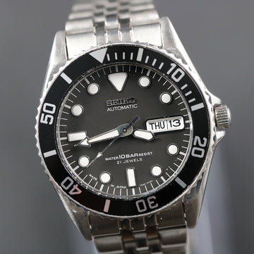 Seiko SKX023 – SN 768227 – black bezel – 1997 – 38mm
