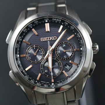 Seiko Radio Wave Control World Time Solar – Titanium – 8B92 OACO