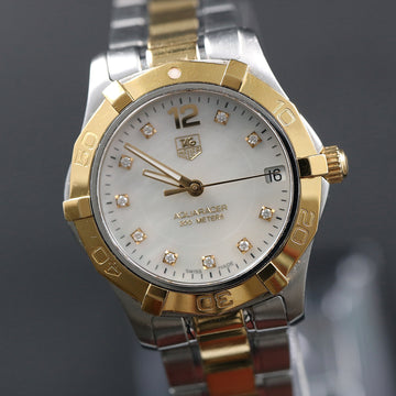 Tag Heuer Aquaracer WAF1320 – MOP dial with diamonds – Full Set