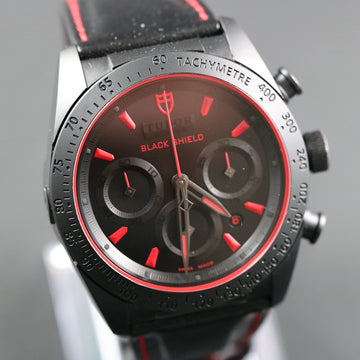 Tudor Fastrider Black Shield – Ref 42000CR – 2014 – Cal ETA 7753 - Full Set