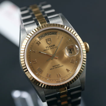 Tudor Prince Date Day – Ref 76213- 2 tone – Full Set - Mint