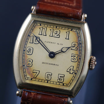 Tiffany Agassiz vintage watch – 18K YG – 1920’s