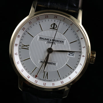 Baume & Mercier Classima Executive GMT – Ref 65628 – 18K YG – Cal BM 11893-2 – 38.50mm