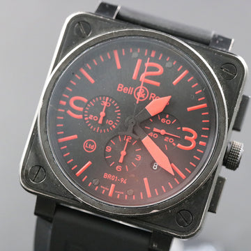 Bell & Ross BR01 – 94SRed - LE (480/500) chronograph – PVD / SS with caliber ETA 2894