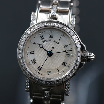 Breguet Ref 8400BB – Horloger de la Marine in 18K white gold – 25.5mm