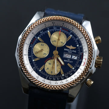 Breitling Bentley GT Chronograph – Ref D13360 - SS & Gold – LE 54/150 – Full Set