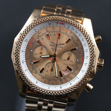 Breitling Bentley Motors – Ref H25362– 18K Rose Gold – LE 48/50 – Cal 25B – Full Set - Serviced