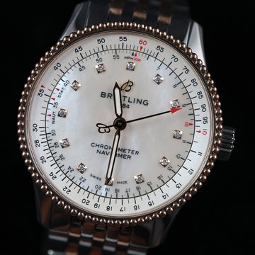Breilting Navitimer Automatic – Ref U17395 - 35mm – MOP dial - Cal 17 – 2020 - Full set