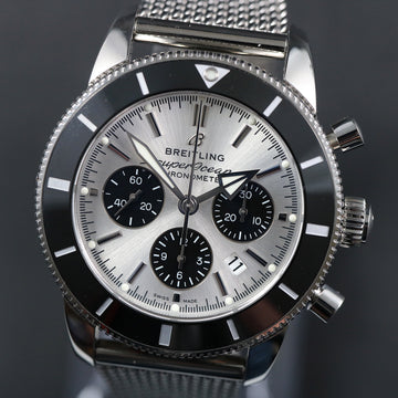 Breitling Superocean Heritage 44 Chronograph – Ref AB0162 – SS – Cal B01– Full Set – Warranty until 2030