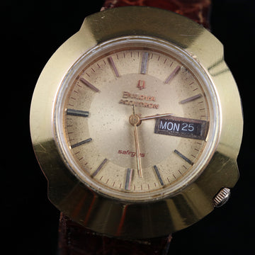 Bulova Accutron Sputnik Safirglas -1973 – Cal 2162