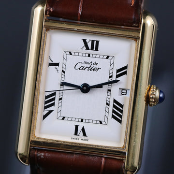 Cartier tank Must De – Ref 2413 - Gold Filled – Size XL - Quartz