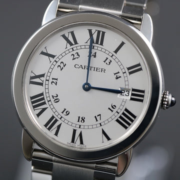Cartier Ronde Solo with ref 2934 – SS – Quartz – 36mm