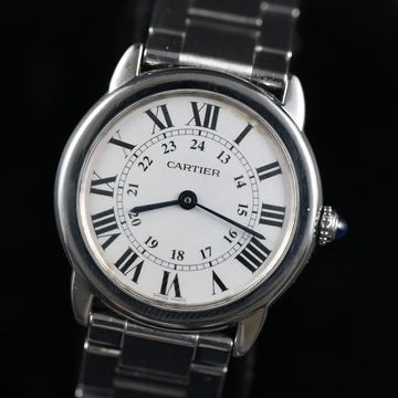 Cartier Ronde Solo with ref 3601 – SS – Quartz – 29mm