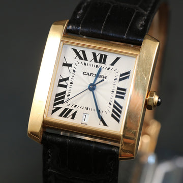 Cartier Tank Francaise automatic - Ref 1840 in 18K yellow gold – Cal 120 - Full Set