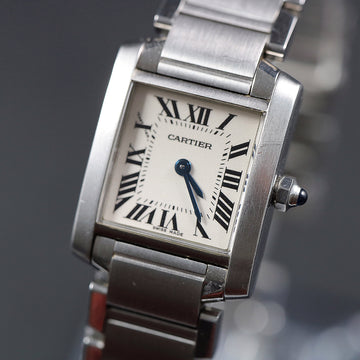 Cartier Tank Francaise in SS – Ref 2384 – Quartz movt