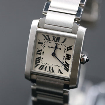 Cartier Tank Francaise – Ref 3751 – SS – Medium size – Full Set - 2021