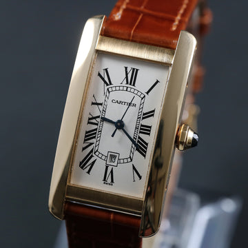Cartier Tank Americaine – Ref 2483 – 18K YG